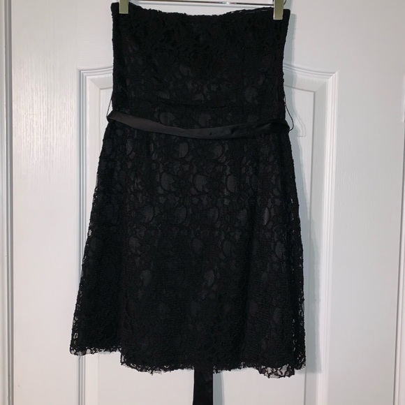 Express - Strapless lace overlay dress - Picture 4 of 9